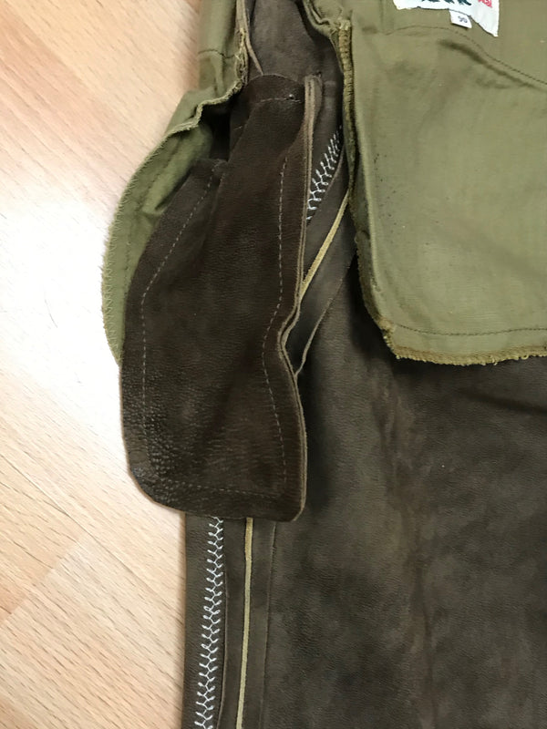 Kniebund Trachten Lederhose, Vintage Gr.50