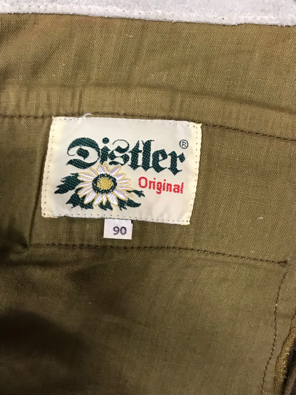 Kniebund Trachten Lederhose, Vintage Gr.50