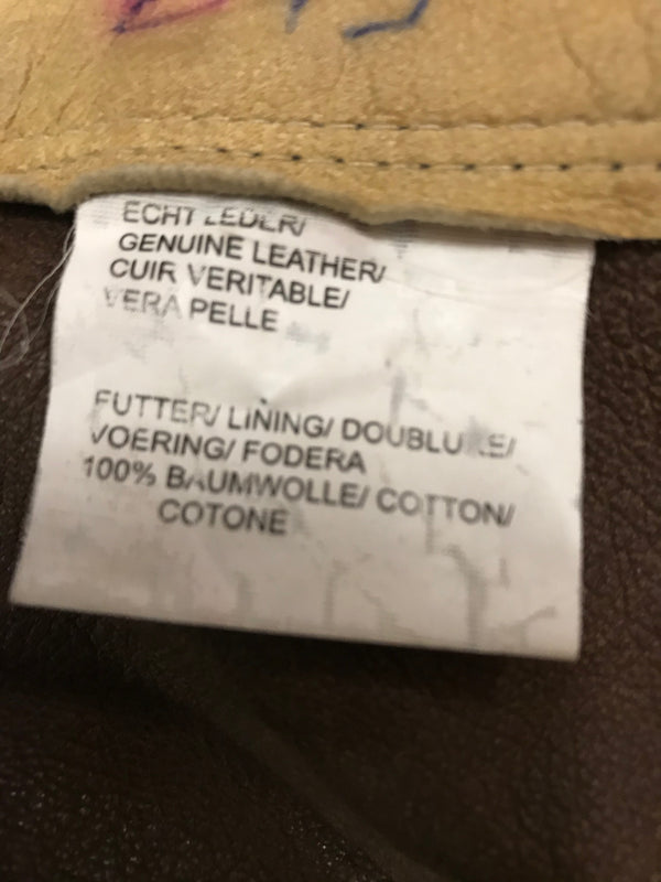 Kniebundlederhose von Lekra – Dunkelbraun | Bundweite 48 cm | Made in Germany