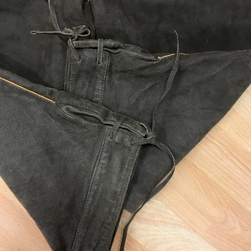Kniebundlederhose von JCC – Herren | Dunkelbraun | Bundweite 43 cm | Vintage made in Germany