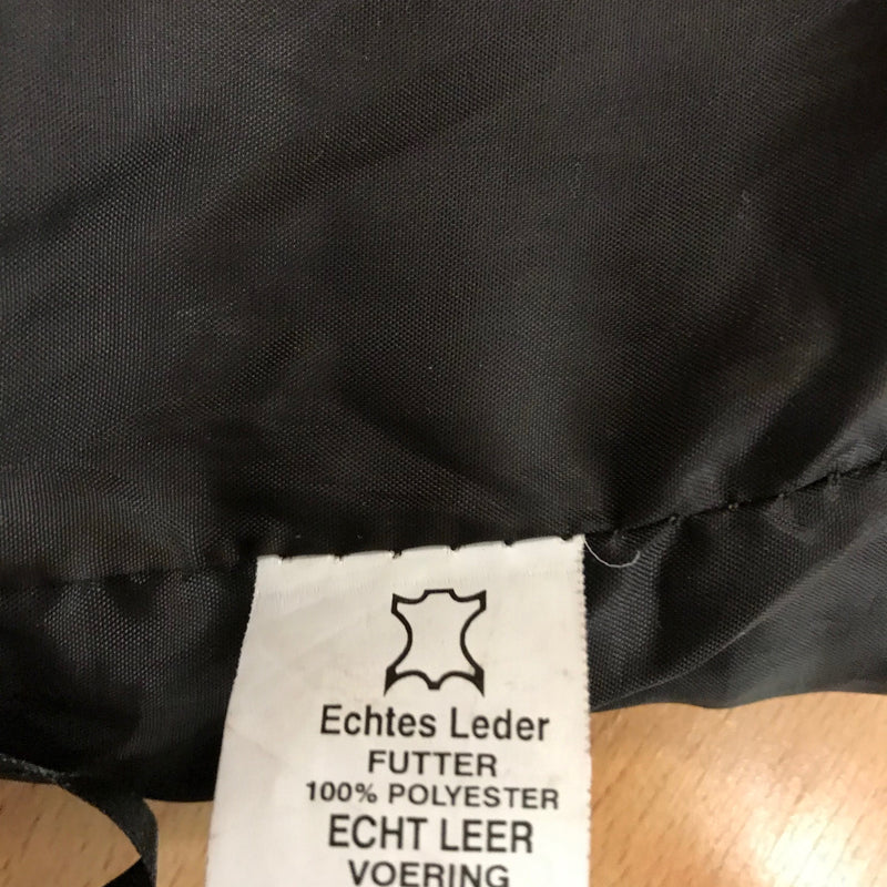 Kniebund Trachten Lederhose Kniebundlederhose von Edelnice – Herren | Dunkelbraun | Bestickt | Bundweite 56 cm | Vintageund 112 cm Gr.56