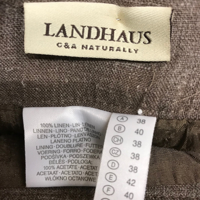 Damen Trachtenrock von Landhaus – Jeansstoff, Größe 38