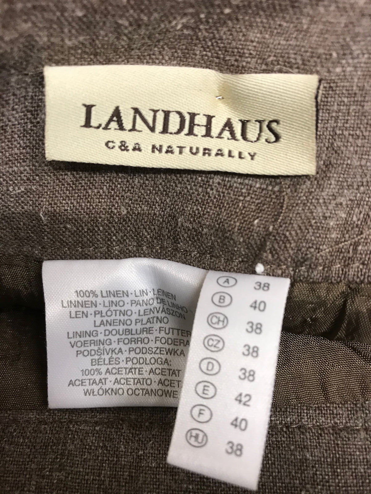 Trachtenrock Landhaus  Jeans-Rock lang Gr.38