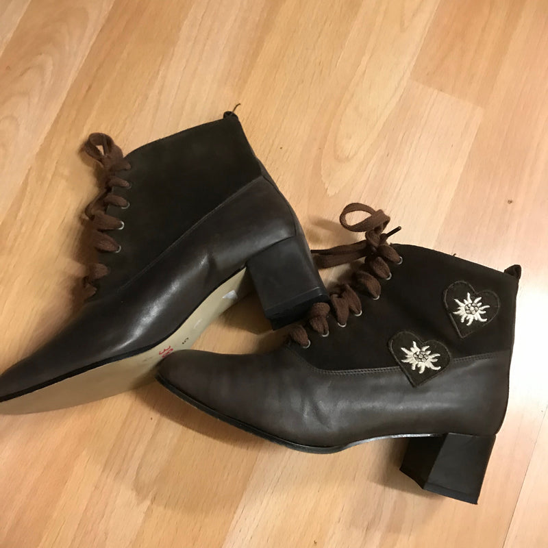 Trachtenschuh Halbhoch Gr.38 (5)
