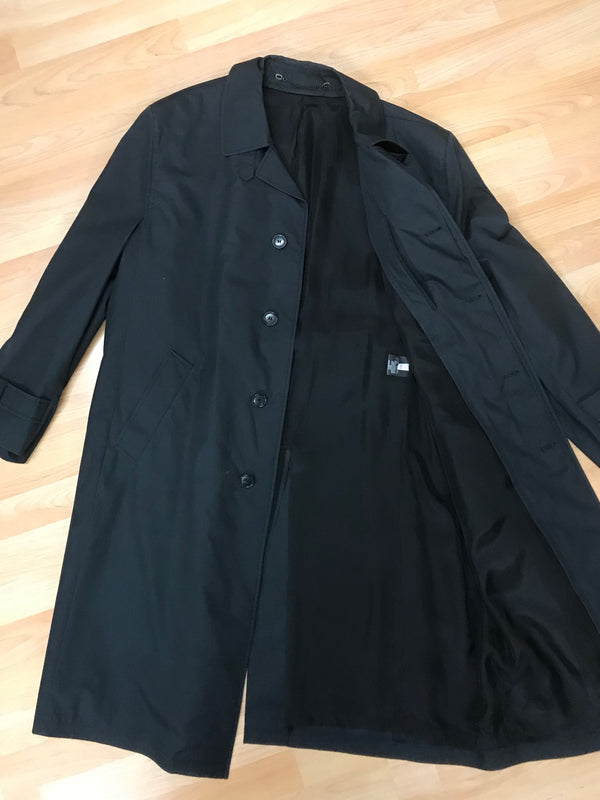 Trenchcoat für Herren Gr.54 (27) schwarz