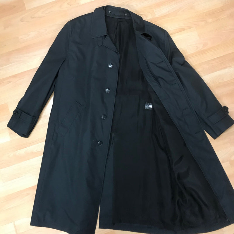 Trenchcoat für Herren Gr.54 (27) schwarz