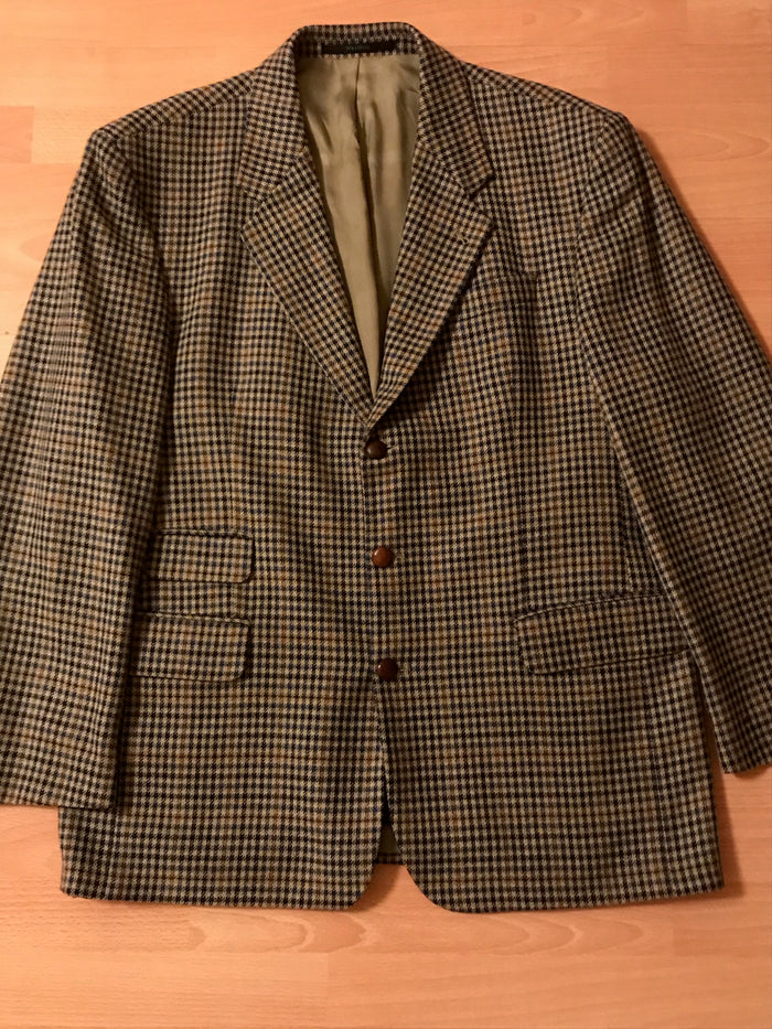 Tweed Jacke Kariert