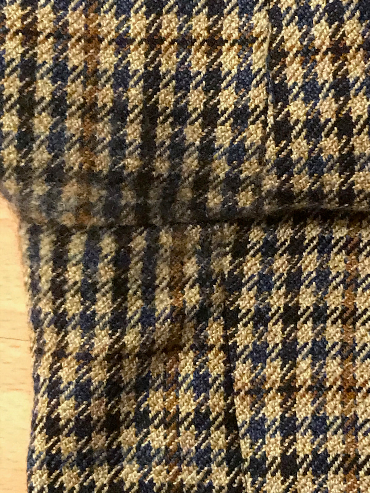 Veste en tweed à carreaux taille 54 