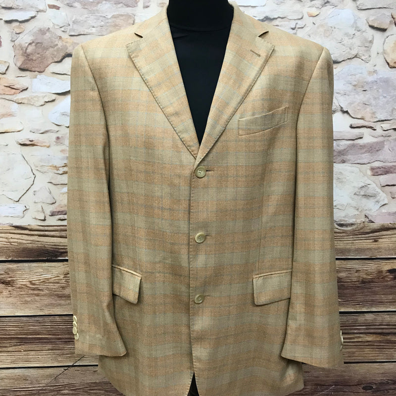 Tweedsakko Herren, Vintage Gr.50 kariert