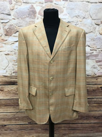 Tweedsakko Herren, Vintage Gr.50 kariert