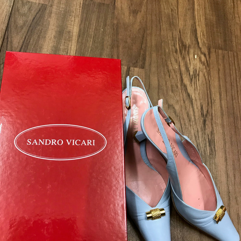 Sandro Vicari Damen Pumps Riemchenschuh