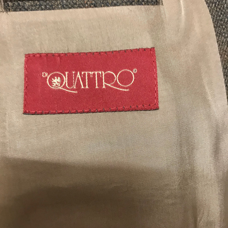 Innenfutter mit Quattro Label Sakko Vintage Herrenmode