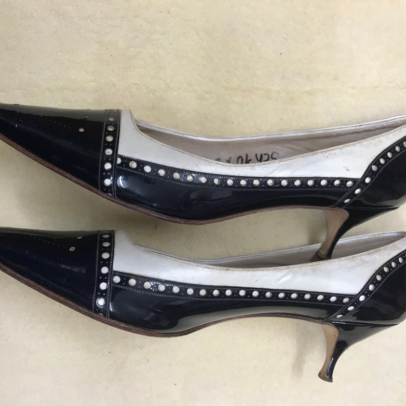 50er Jahre Pumps Lackschuhe Damen Gr.39