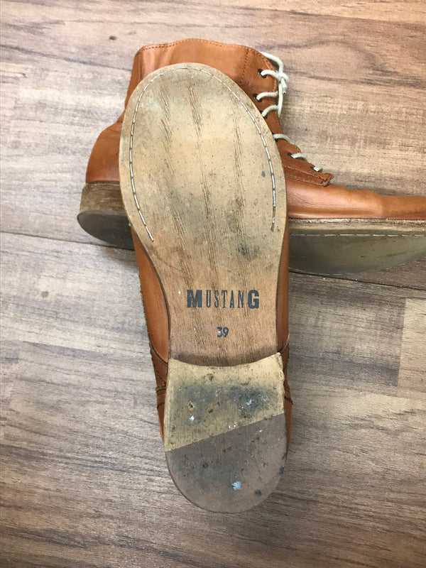 Vintage Schnürstiefel von Mustang Gr.39, Ansicht 4