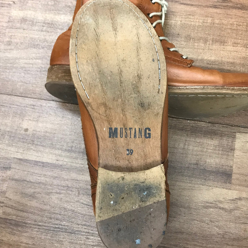 Vintage Schnürstiefel von Mustang Gr.39, Ansicht 4