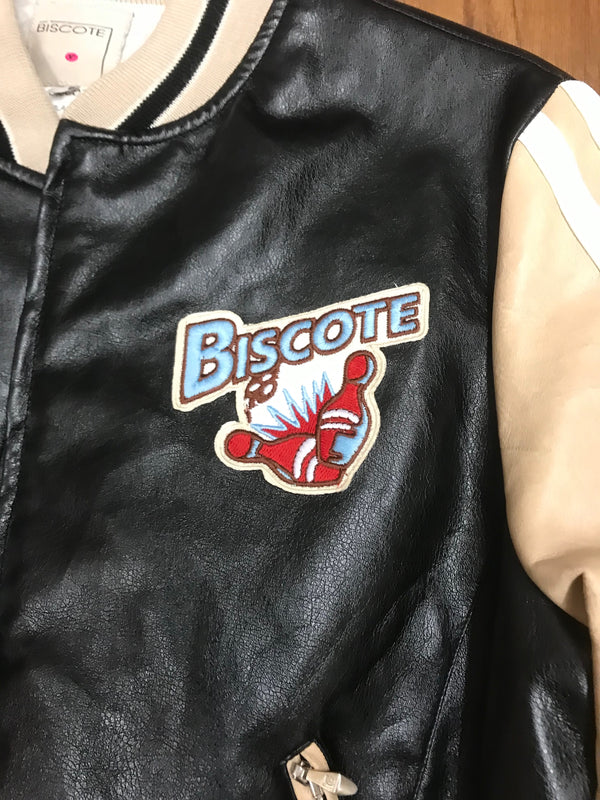 Retro Bowlingjacke von Biscote in Größe S