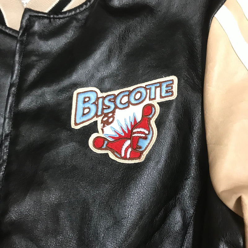 Retro Bowlingjacke von Biscote in Größe S