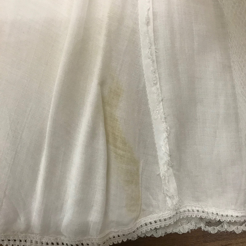 Original 50er/60er-Jahre Petticoat-Brautkleid aus Spitze – Gr. 34