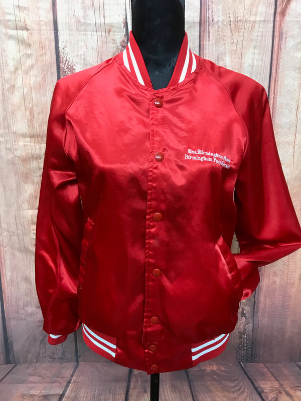 Vintage Collegejacke in rot