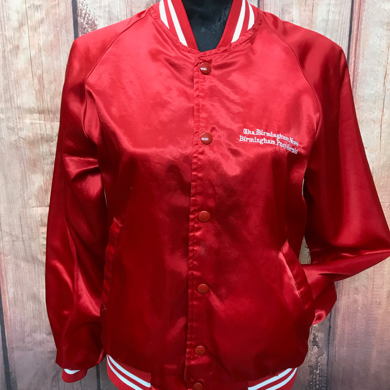 Vintage Collegejacke in rot
