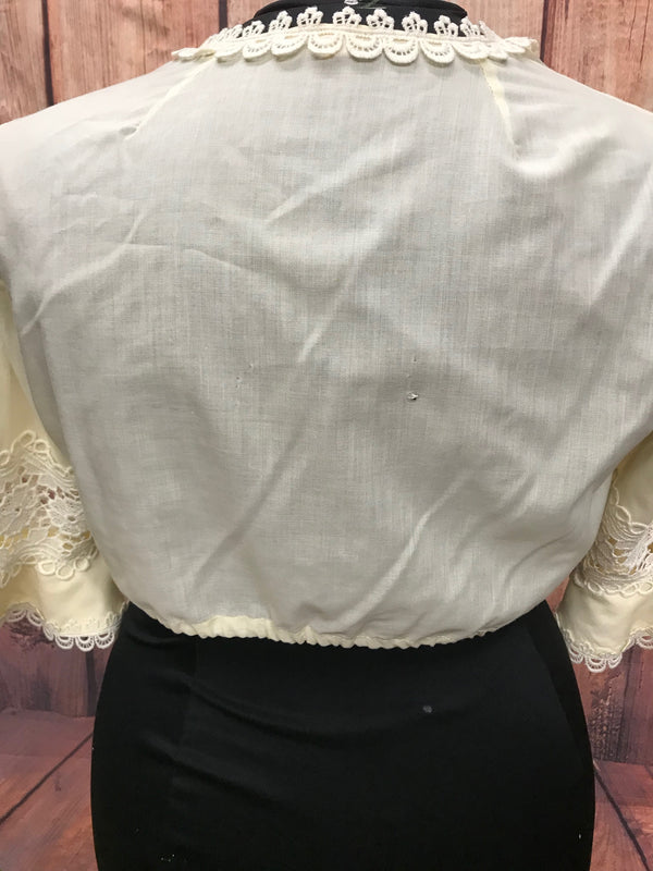 Vintage Dirndlbluse Gr.48 Bluse 70er Jahre
