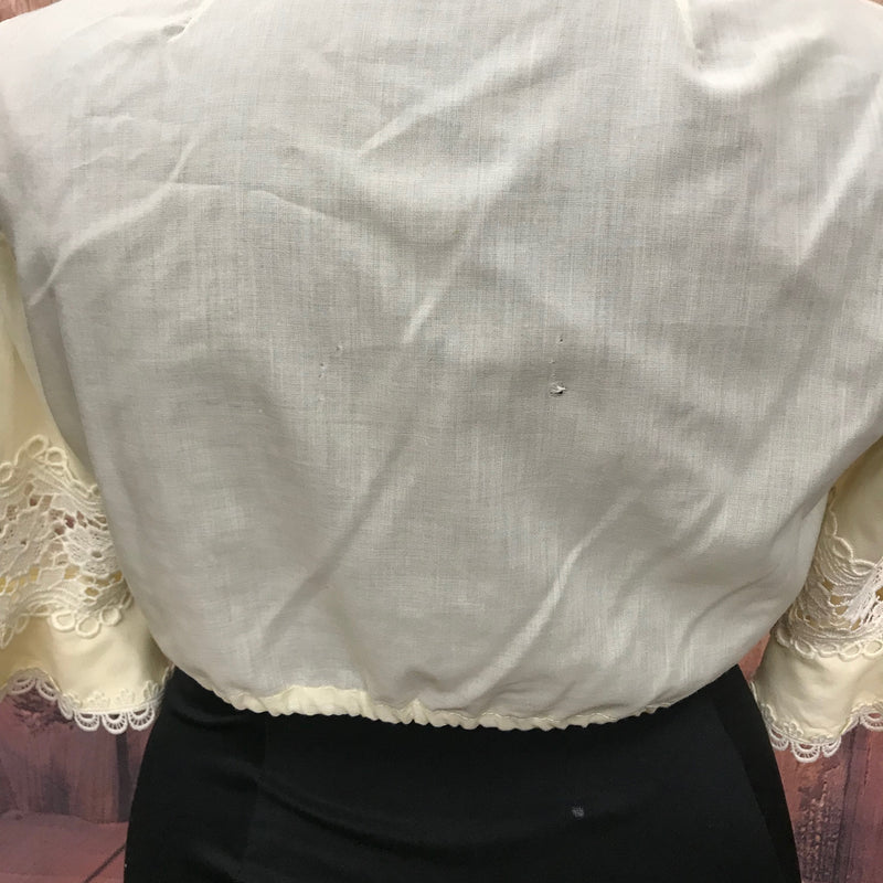 Vintage Dirndlbluse Gr.48 Bluse 70er Jahre