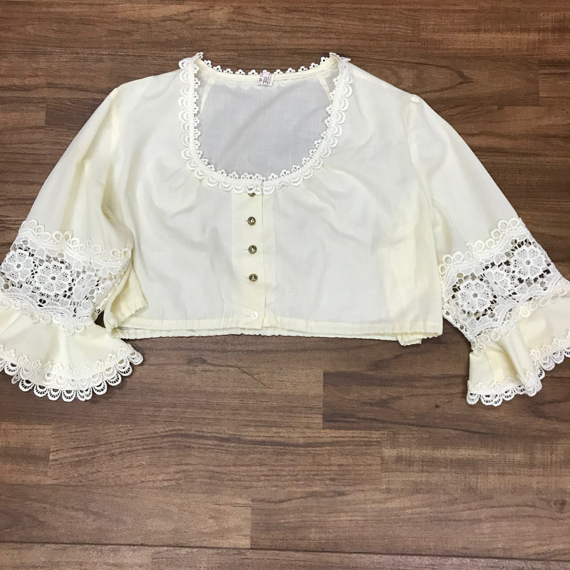 Vintage Dirndlbluse Gr.48 aus den 70er Jahren