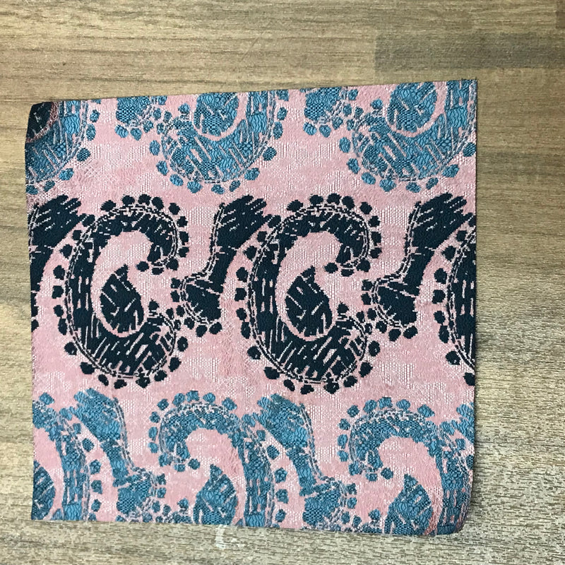 Vintage-Einstecktuch Unikat 22 x 22 cm