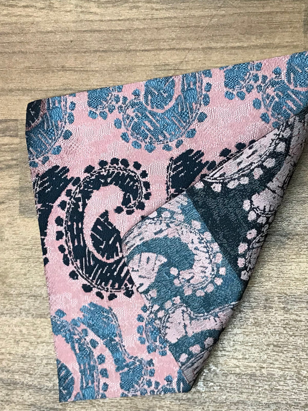Vintage-Einstecktuch Unikat 22 x 22 cm
