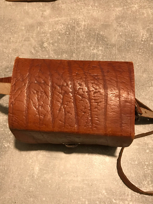 Vintage Ledertasche Kamera