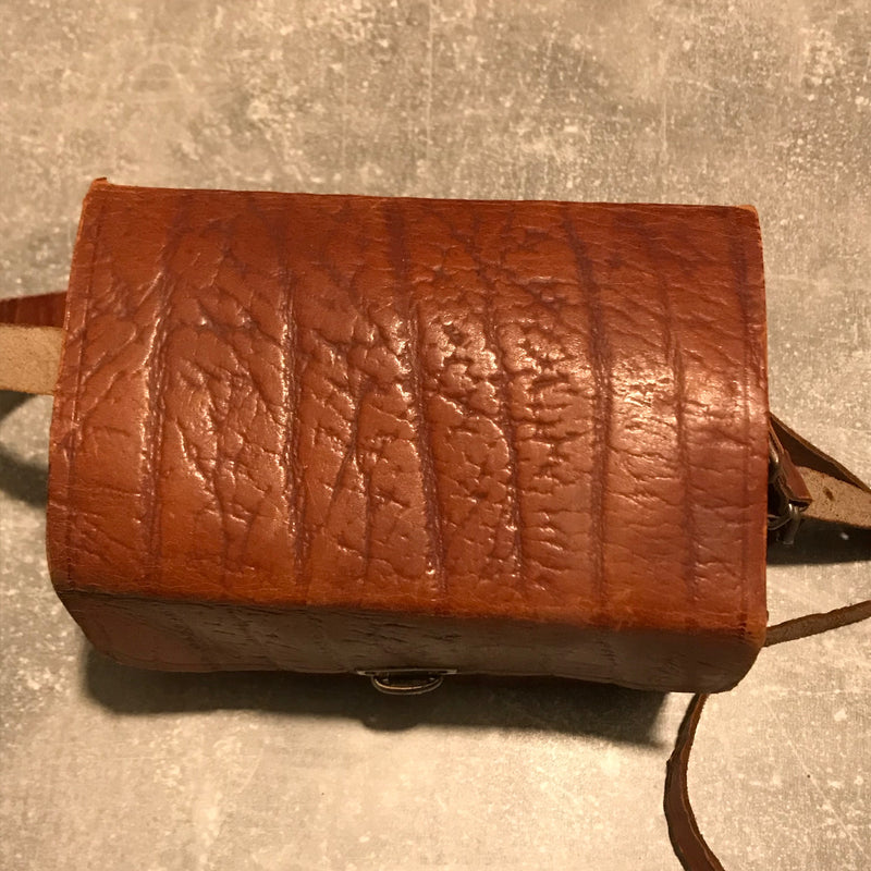 Vintage Ledertasche Kamera