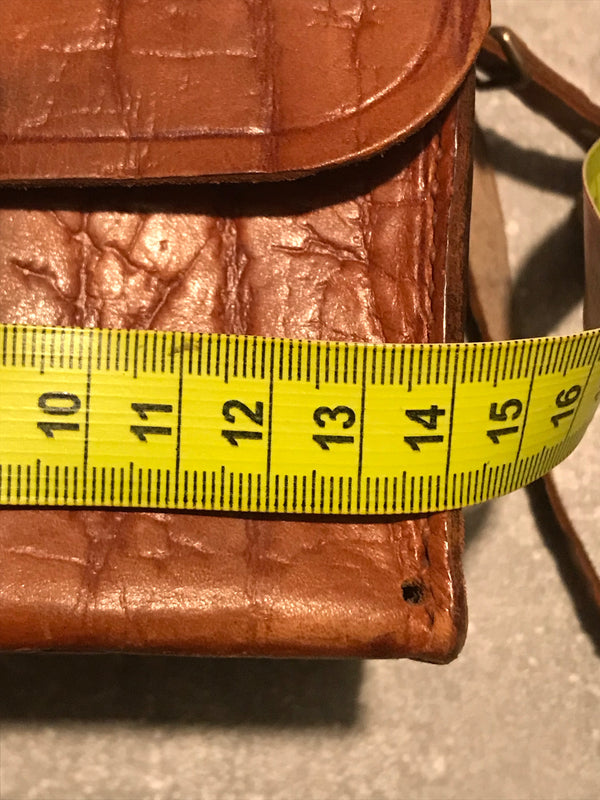 Vintage Ledertasche Kamera