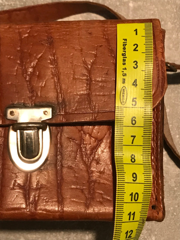 Vintage Ledertasche Kamera