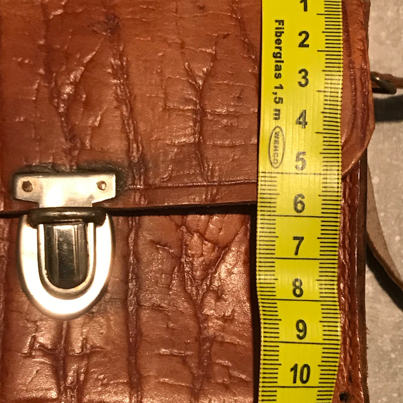 Vintage Ledertasche Kamera