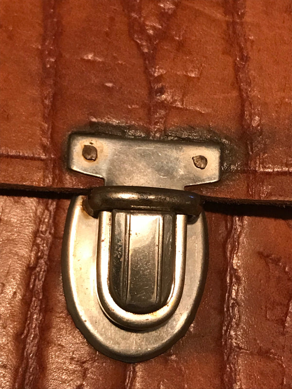 Vintage Ledertasche Kamera