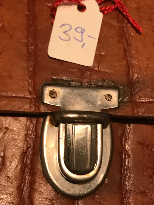 Vintage Ledertasche Kamera