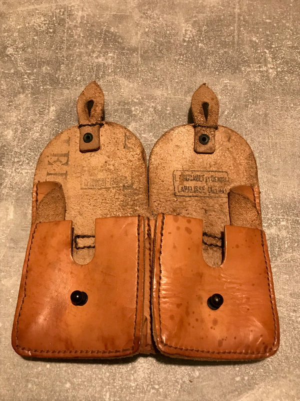 Vintage Ledertasche Gürteltasche 