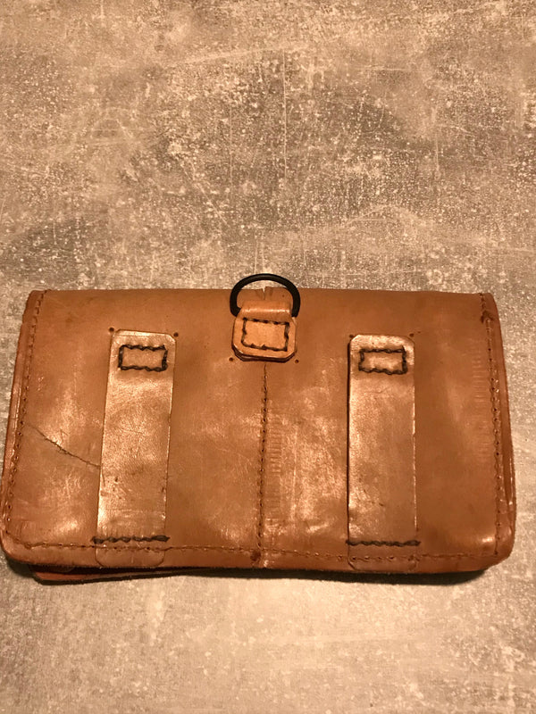 Vintage Ledertasche braune Gürteltasche