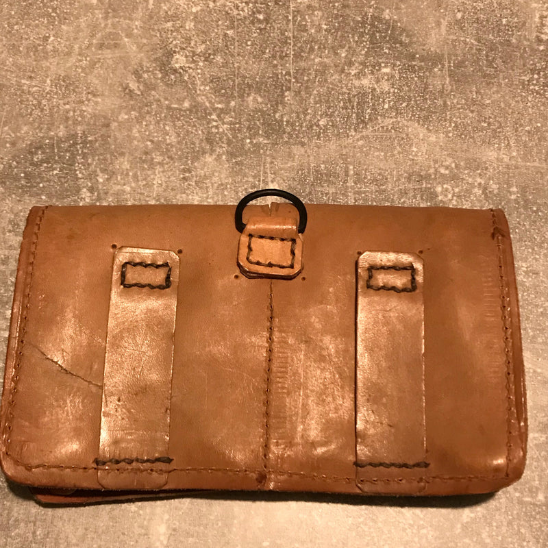 Vintage Ledertasche braune Gürteltasche