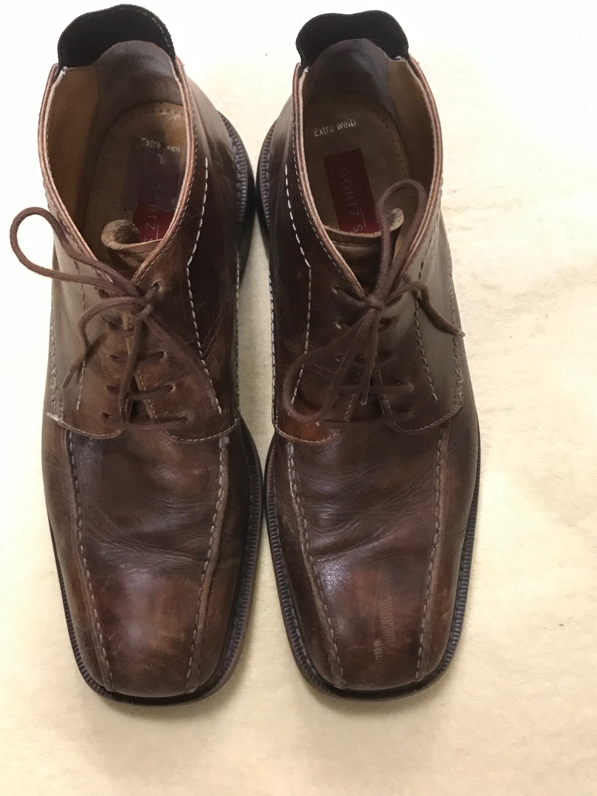 Vintage Herrenschuhe von Görtz Gr.43, extra weit