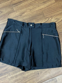 Vintage Hotpants Gr.40, kurze Hose in schwarz