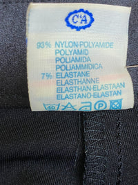 Vintage Hotpants Gr.40, kurze Hose in schwarz