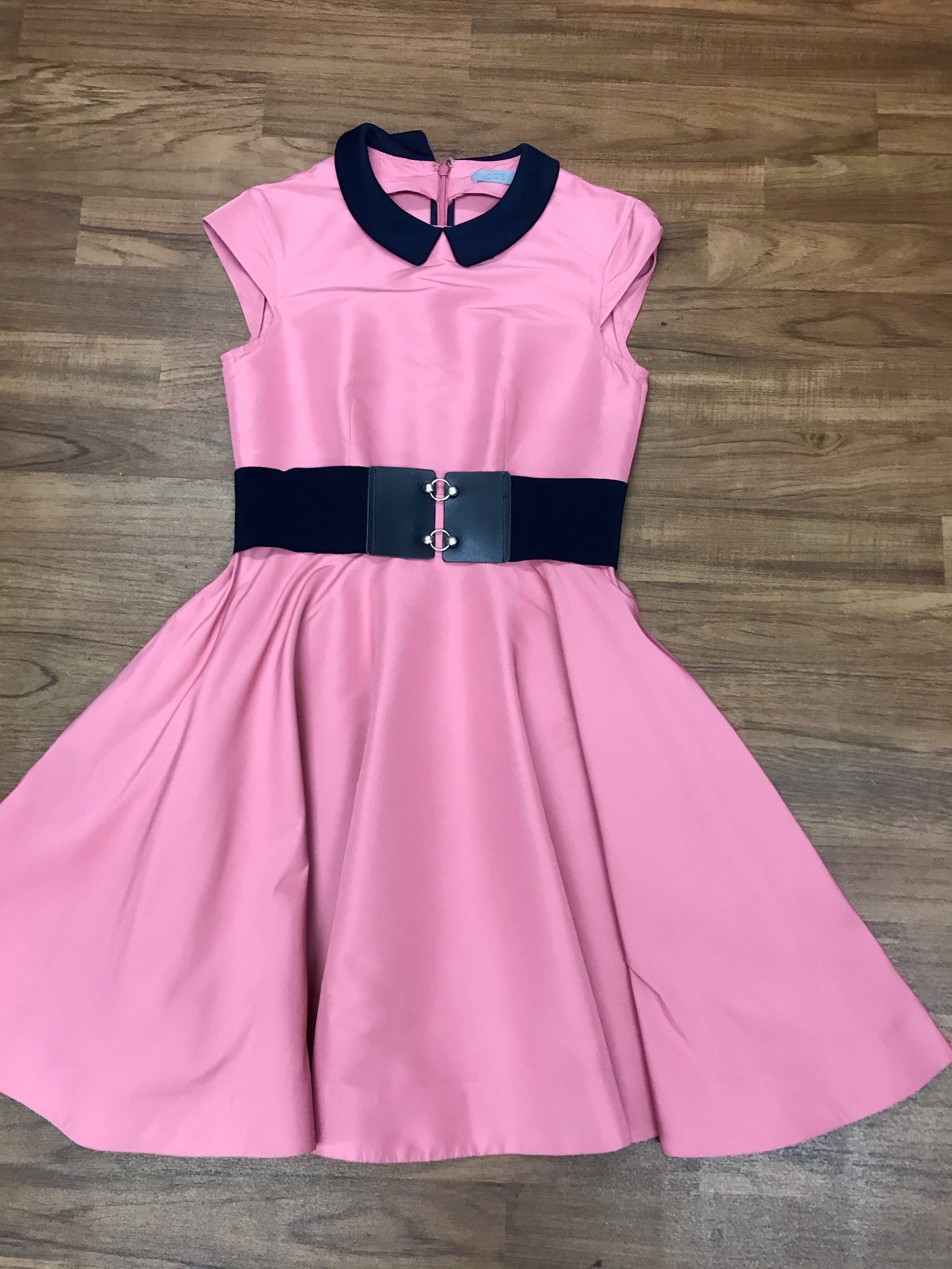 Vintage Kleid im 50er Jahre Stil 4teilig Gr.34