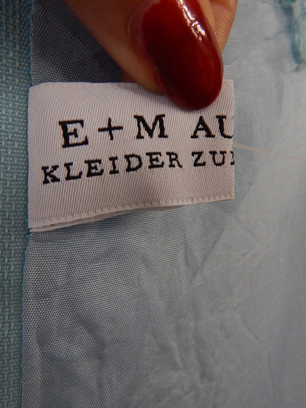 Vintage Kleid Gr.34 hellblau 50er Jahre