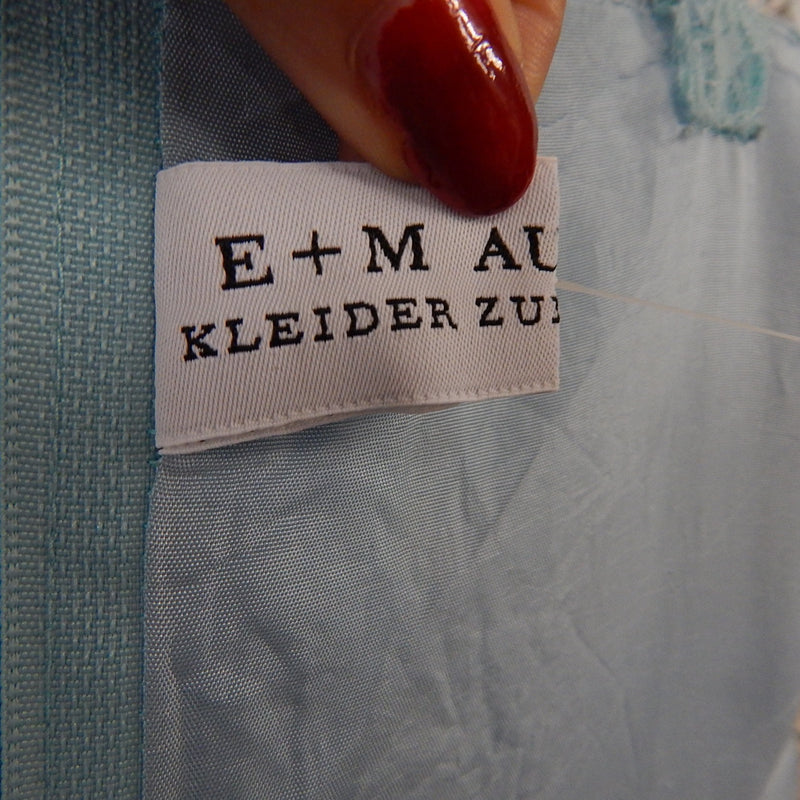 Vintage Kleid Gr.34 hellblau 50er Jahre