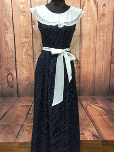 70er Jahre Maxikleid True Vintage Kleid Original Gr.34/36