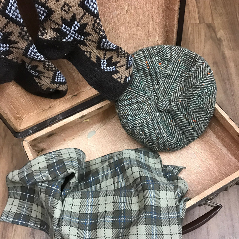 Vintage-Koffer, Secondhand Reisekoffer für Olftimerfahrer
