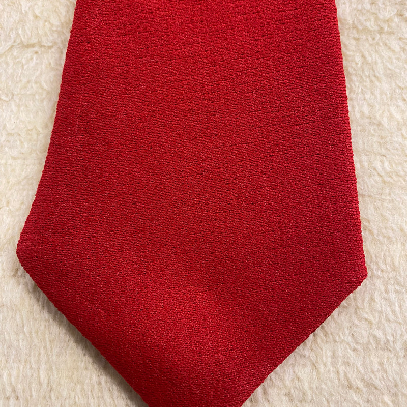 Kurzkrawatte, kurze Vintage-Krawatte in rot