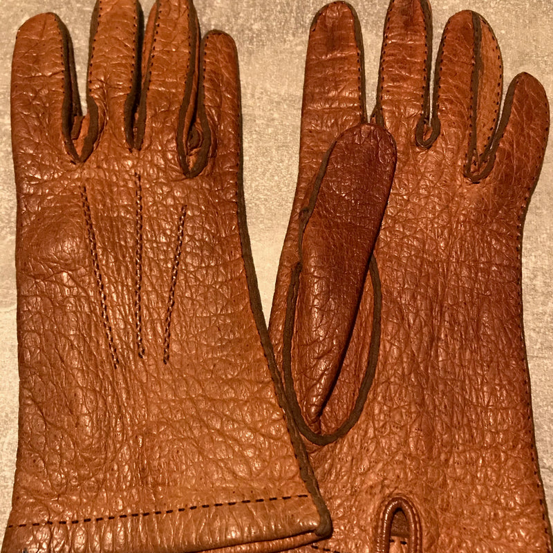 Vintage Lederhandschuhe Gr.M