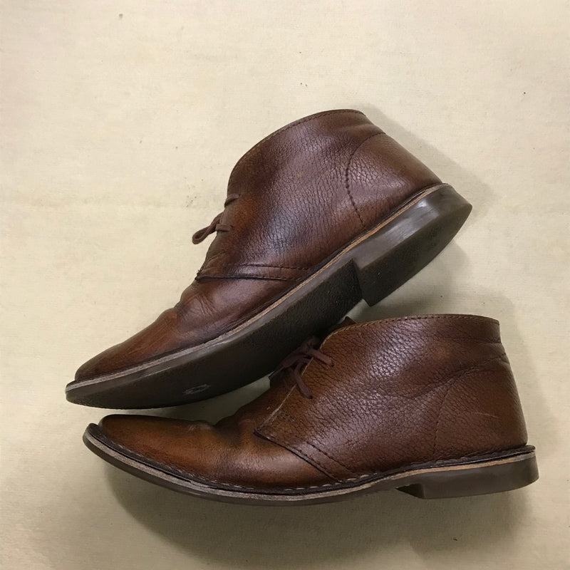 Vintage Lederstiefel halbhoch Boots 